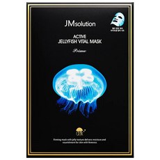 JMsolution 肌司研 水母緊緻活化面膜 Set 10片, 彈力水母精華, 緊緻肌膚, 1盒