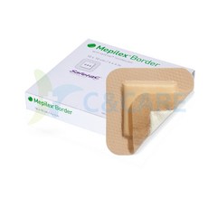 Mepilex 메필렉스 보더 border 10x10cm 메피렉스 5매(1박스), 1박스