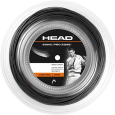 HEAD Sonic Pro Edge 테니스 스트링 릴 (무연탄 16)