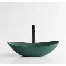 가정용 탑볼 세면대 세면볼 세라믹 카페 식당 화장실, A패키지 탑볼 세면대 그린, 1개