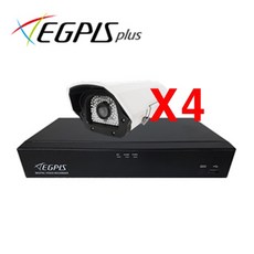 상품상세페이지참조 이지피스EHR-450QHDS녹화기+JMT-ANO9 하우징카메라4대, 단품