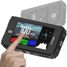 A50TLS 5인치 카메라 필드 모니터 풀HD 1920x1080 HDMI 4K 3G SDI 입출력 3D LUT DSLR 캠코더용 듀얼 NP-F 배터리 마운트