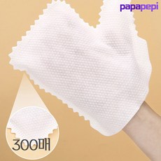 파파페피 부직포 먼지청소 일회용 장갑, 300개
