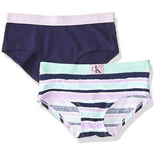 (관부가세별도) Calvin Klein Girls' Kids Modern Cotton Hipster Underwear Multipack-B07NSS1QL1