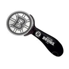 Sports Vault NHL 디트로이트 레드 윙스 피자 커터 팀 색상 20.1 x 7.9cm7.9 3.1인치, Boston Bruins, 1개