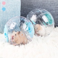 노블 햄스터 헬스볼 장난감 운동볼 투명 놀리터, 핑크, 20cm, 1개