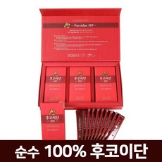 통가산 후코이단 100% 고순도 자연산 큰실말 모즈쿠 황산기 후코스 분말 가루 파우더 높은 열감 갈조류 고함량, 삼십 스틱 _ 한박스