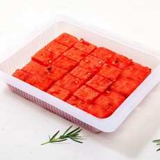 [깊은향기] 당일생산 신선배송 한입톡톡 조각과일, 수박1kg, 1개