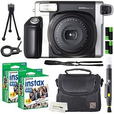 Fujifilm Instax Wide 300 Instant Film Camera + instax Wide Instant Film 40 Sheets + Extra Accessor, One Color_40 Film Sheets, 상세 설명 참조0, 상세 설명 참조0