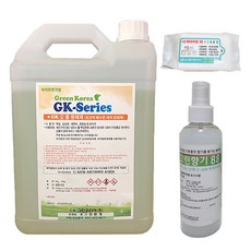 그린환경 GK 그린코리아 오물용해제 유지방분해제 세면대막힘 하수구막힘 배수구클리너 청소세제, 4L