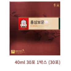 정관장 홍삼보운 40ml 홍삼진액 30포, 1.2L, 1개