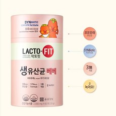 락토핏 베베 키즈 생유산균 60포 전인화 모유유산균, 1box, 2번