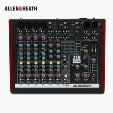[ALLEN&HEATH]ALLEN&HEATH 알렌앤히스 ZED-10FX 10채널 콘솔형 아날로그 믹서