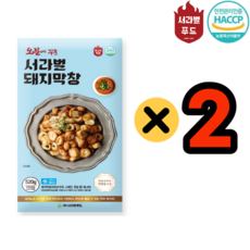 [본사직영]대구 서라벌푸드 돼지 초벌 막창 막장소스포함, 2개, 520g