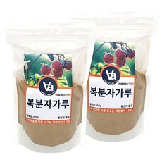 복분자 가루 분말 300g, 2개