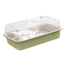 거북이 탱크 먹이 상자 휴식 케이스 번식 테라리움, 1개, 3.green