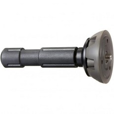 Manfrotto 75mm 그릇 삼각대용 3/8인치 나사가 있는 맨프로토 520BALL, Black_75MM