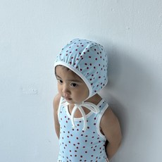 페퍼 딸기수영모, 아이, 1개