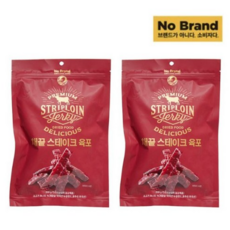 노브랜드 채끝스테이크 육포 200g, 2봉