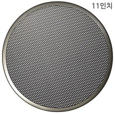 [국산 경질 피자스크린 11인치] / 페퍼로니 도우 토핑 치즈 콤비네이션, 1개