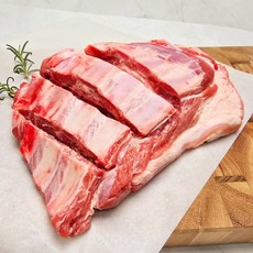 한돈 생갈비 돼지고기 삼겹살 윗부분 우대 돼지갈비찜용 고기 명절 우대갈비 1.5KG 내외, 1개