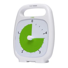 TIME TIMER PLUS 구글타이머 화이트 5분 (22X18cm)