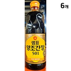 샘표식품 양조간장501(860ml) X6_25130DF