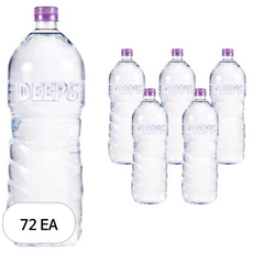 DEEPS 해양심층수 딥스 에코골드, 72개, 2L
