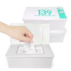 139 티트리 케어 솔루션 (진정/수분) 뽑아쓰는 마스크팩 90매 영양충전, 색상:티트리 30+30+30매, 공통