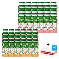 액티비아 스무디 골드키위사과 150ml x 24개 + 액티비아 스무디 딸기바나나맛 150ml x 24개 (총 48개)
