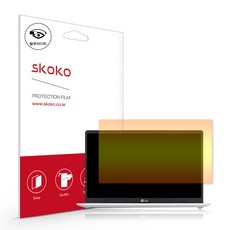 스코코 LG그램 14인치 2020 14Z90N 14ZD90N 블루라이트차단 액정보호필름, 단품
