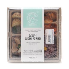 남도식 떡갈비 도시락 430g, 단일상품