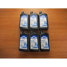 Mopar Six Quarts of Full Synthetic MaxPro Saw OW-20 Motor Oil New OEM PROD1670000028, One Color_One Size, 상세 설명 참조0, 상세 설명 참조0