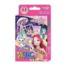시크릿쥬쥬 별의여신 캐릭터 원카드 단체게임 어린이 유아 아동 게임 장난감 0432