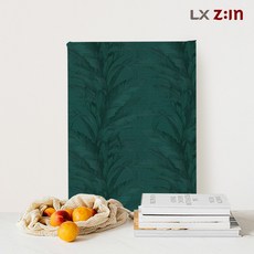 LX 고급실크벽지 디아망 PR017-02 포레스트 리프 딥그린 1롤 5평