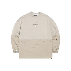 블렌트 2223 BLTSB CROWN CREWNECK BEIGE 스노우보드 크루넥 티셔츠 스웻 셔츠 맨투맨