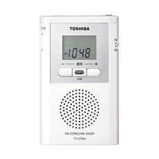 도시바 포켓 휴대용 라디오 TY-SPR4-W