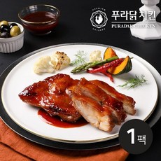 기타 [푸라닭] 닭다리살 스테이크 매콤악마 130g 1팩, 1개