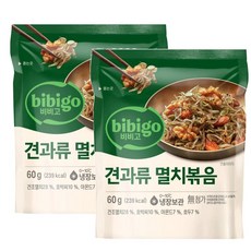 CJ 비비고 견과류멸치볶음, 60g, 32개