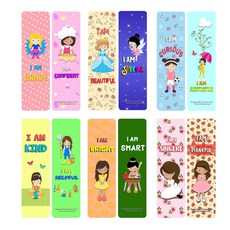 Creanoso Inspirational Cards Bookmarks for Girls - Creanoso 영감 카드 소녀들을 위한 북마크 - 자신감과 자기 가치 구축(30팩) -, 자신감과 자기 가치 형성(30팩)