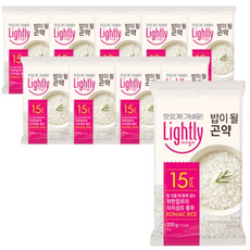 청정원 라이틀리 밥이 될 곤약, 200g, 140개