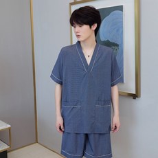 올리브 남자빅사이즈맨 찜질 복 여성 면린넨 샤워 가운 커플 사우나 풀패딩 퀄리티 순면 코튼 오버핏