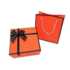 루루홈 리본 선물 포장 박스 + 종이가방
