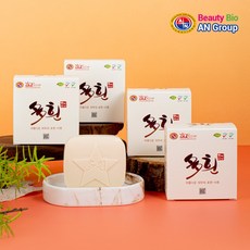 에이앤 다흰비누 4개 한방비누 AN비누 여드름 모낭염 세안 세수 항균비누 SOAP 천연비누, 100g