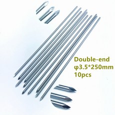 Kirschner 스테인리스강 정형외과 10 더블 기구 트로카 개 엔드 와이어 세트당 애완 동물, 3.5mm, 1개