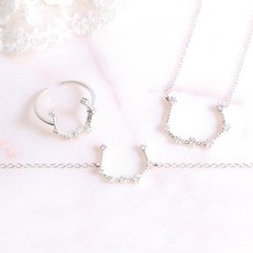 은팔찌반지세트