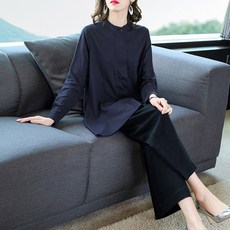 여성긴팔모시세트