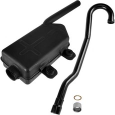 Caltric 가와사키 바유 250KLF250A 2003-2009 파이프 개스킷 포함 칼트릭 머플러, Caltric 가와사키 바유 250KLF250A 200