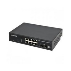 솔텍 SFC400GM 스위칭허브 기가 8포트+2SFP 랙마운트 - sl-300l8(poe)