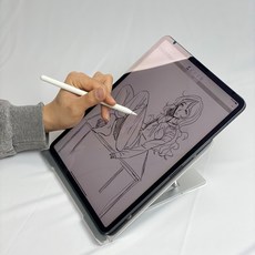 JIVA 각도조절 태블릿 아이패드 필기 거치대 책상 갤럭시탭S7 프로12 9 받침대 드로잉 그림 실버